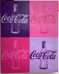 Coca Cola lila