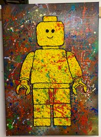 Legomann in gelb